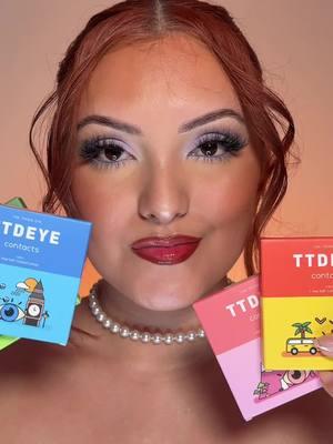 Nueve colaboracion con @TTDeye Colored Contact Lens  Que te parecen estos hermosos lentes de contacto!? Recuerda que tengo mis código de descuento para que lo uses a la hora de hacer tu pedido (Francis4) para un 20% OFF en tu compra!!! Los lentos que estoy usando son los siguientes 🐻: Ever Brown 🌚: Edge Grey 🧊: Ice blue #instagood #makeuplover #beauty #reels #tendencia #makeupartist #maquillaje #instadaily #reelsinstagram #trending #colab #ttdeyeofficial #eyecontact #lenses #instalike #tendencia #makeuplover #transitions 