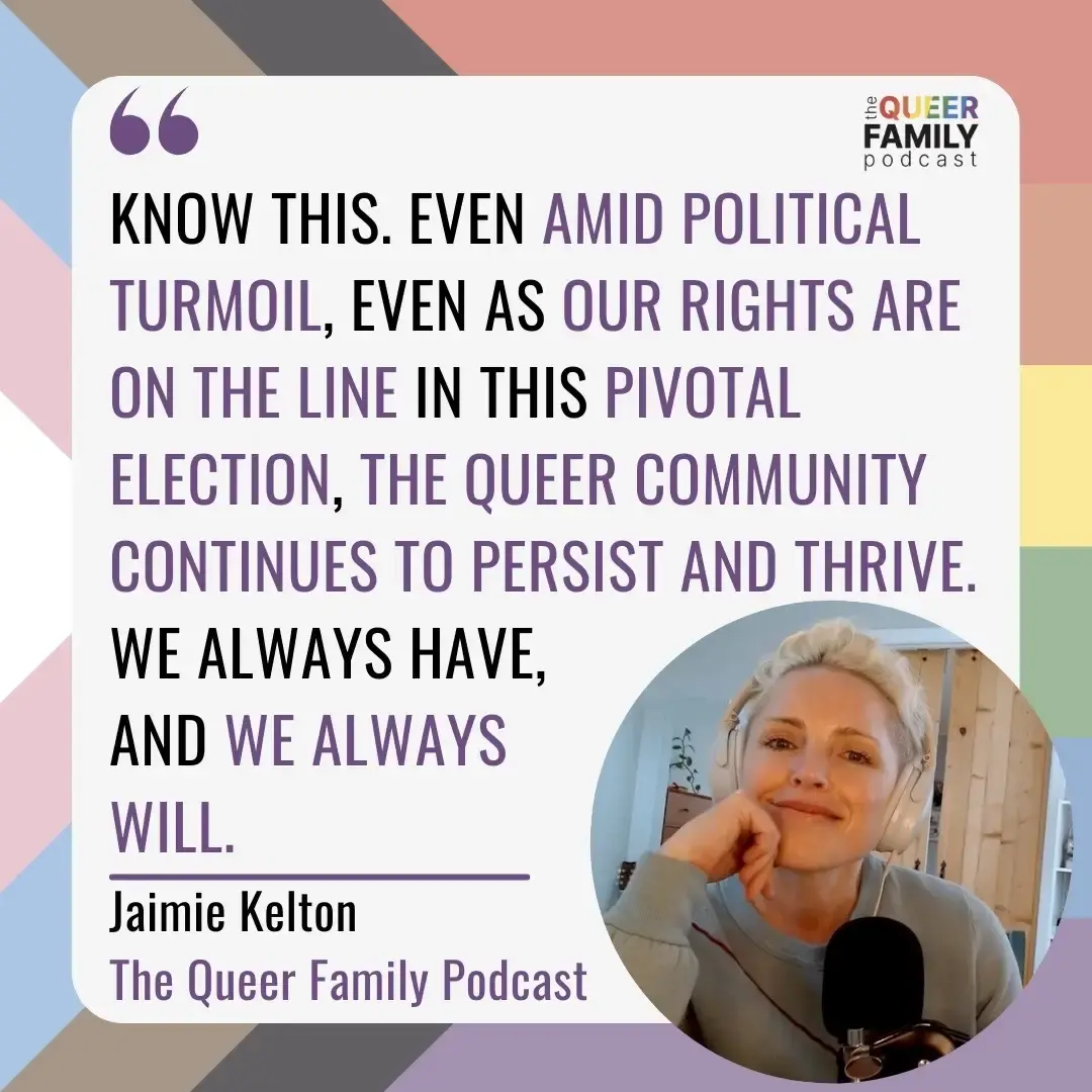 Drop your favorite moment from last season in the comments, and don’t forget to share these quotes with someone who needs them. 💖 #QueerFamilyPodcast #LoveMakesAFamily  @Lamia Gibson @Rosie ODonnell @Nico Lang @Sunfish @NewGen Families @The Sharon Moms @The Seed Scout 