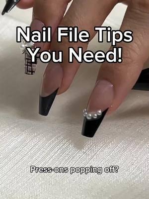 Two Nail Files, Are You Using the Right One? #luloulife #luloupressonnail #nails💅 #nailtutorial #nailvideotutorial #fyp #fy 