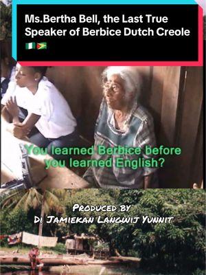 Replying to @Nigerian girls 😍 Documentary on Berbice Dutch Creole! A Dutch based creole with around 40% Ijaw Lexicon! #berbicedutchcreole #guyana #ijaw #kalabari #berbice #creolelanguages #carribeantiktok #nigeriantiktok🇳🇬 