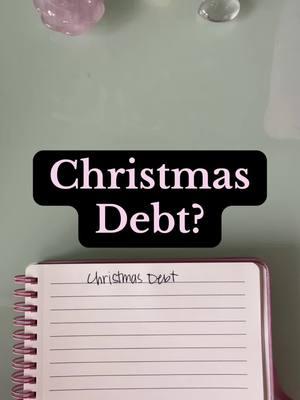 If you went into debt Christmas shopping, don’t beat yourself up about it, just fix it. Create a snowball or avalanche plan and start using it ASAP!  #budgetingtiktok #budgetingforbeginners #budgeting #budgetingbasics #howtobudgetandsave #moneymindset #debtfree #debtfreejourney 