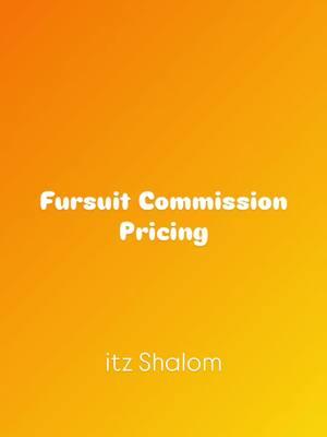 itz Shalom - Fursuit Commission Pricing . . . . . #furry #furryart #furries #fursuit #fursuitfriday #fursuits #fursuitwip #fursuitmaker #fursuithead #fyp #foryoupage #myowndesign #shalom #shalomyall #itzshalom 