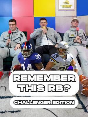 Playing "Remember This Guy?" RB Edition 🏈 feat. our FIRST EVER commenter challenger #sportstrivia #trivia #nfl #rbs #runningback #derrickhenry #saquonbarkley #bijanrobinson #lamarjackson #namegame #snapbacksports