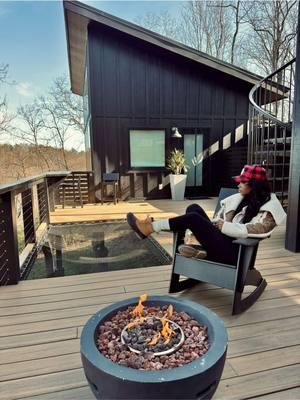 Unplug, unwind, and find peace in @Kindle Ridge  #cabin #getaway #georgia 