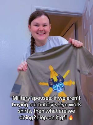 These men have to wear the same undershirts, why not spoil them?! My hubby loved his grunt style, now he’s adding zyn to his collection! #ada #airdefense #zyn #zynshirt #coyotebrown #army #armytok #armywife #miltok #milso #milsolife #milsotok #milspo #milspouse #zyntok #ttshop #ttshopfinds #ttshopdeals #TikTokShop #tiktokshopfinds #tiktokshopdeals #trendingsound #godblessamerica 