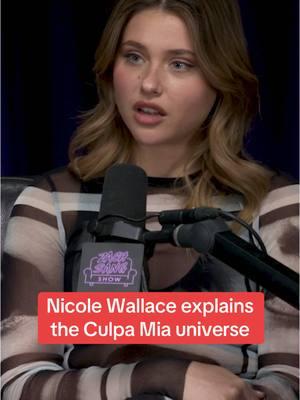 @Nicole Wallace explains the Culpa Mia universe #nicolewallace #culpamia #culpatuya #culpa #zachsangshow #zachsang #fyp #foryou @Amazon Music 