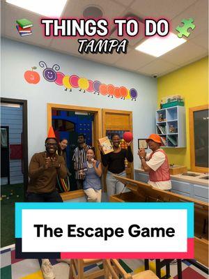 Fun Things To Do in Tampa, FL 👾📚🧩 we tried the Playground room and had so much fun! Tips we use for escaping are at the end of the video! 😍 📍The Escape Game Tampa @The Escape Game  1134 Gramercy Ln, Tampa, FL 33607 #Tampa #TheEscapeGame #MidtownTampa #ThingsToDoTampa 