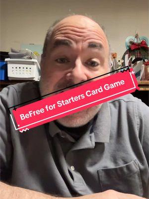 BeFree for Starters Card Game #TikTokShop #asseenontiktokshop #tiktokmademebuyit #fulldisclosure #freesamples #reviews #boardgames #boardgametiktok 