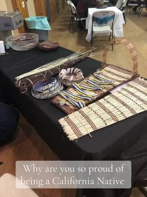 Why I’m so proud to be a Cali Native. So much beauty that comes from our land and people 🥰🪶#calinatives #nativetiktok #IndigenousTikTok #basketweaving 