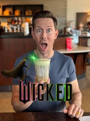 Replying to @Lashedbytreece Starbucks Elphaba’s Cold Brew is wicked! #wicked #starbucks #starbucksdrinks #wickedmovie #sugaroverload #eatthisnotthat #sugarrush 