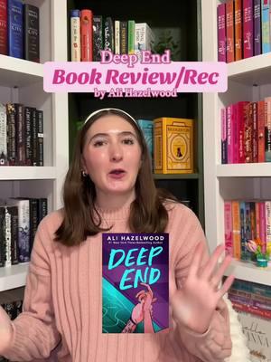 ⭐️⭐️⭐️⭐️⭐️ for Deep End! Thank you so much @berkleypub for the arc of this, I loved it so much that I NEED the physical copy. Definitely pick this one up when it comes out Feb 4, you’re gonna want to read it right away #BookTok #bookish #books #reader #readersoftiktok #bookrec #bookrecs #bookreview #bookrecommendation #bookrecommendations #favoritebook #favoritebooks #fivestarreads #fivestarbooks #5starreads #5starbooks #romancebooks #romancebooktok #romancebookrecs #alihazelwood #alihazelwoodbooks #thelovehypothesis #deependalihazelwood #deepend 