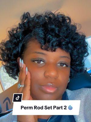 #permrodset #hairinspo #blackgirlhairstyles #naturalhair #healthyhairjourney #noheatcurls 