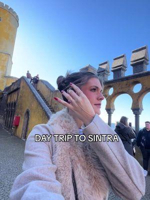 Last of the Portugal vlogs ❤️ Day trip from Lisbon to Sintra 🏰🏰 only a 45 min train ride away and such a fun day trip #sintra #portugal #lisbon #lisbondaytrip 