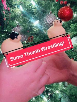 #Sumo #thumbwrestling #sumothumbwrestling #sumowrestlers #junkdrawerpuppetry #merrychristmas 