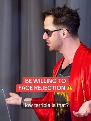 You must be willing to face REJECTION! ⚠️⁣ #julienblanc #julienhimself #peoplepleaser #peoplepleasing #peoplepleasernomore #peoplepleasers #peoplepleaserproblems #peoplepleasingnomore #nomorepeoplepleasing #anxiety #socialanxiety #anxietyhelp #anxietyrecovery 