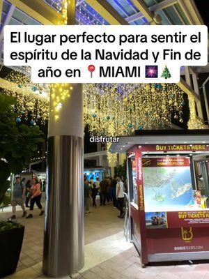 Things to do in Miami Florida Temporada Navideña y fin de año 🎄🎆🎊 #creatorsearchinsights #miamiplacestogo #thingstodoinmiami #miami #baysidemiami #nyemiami 