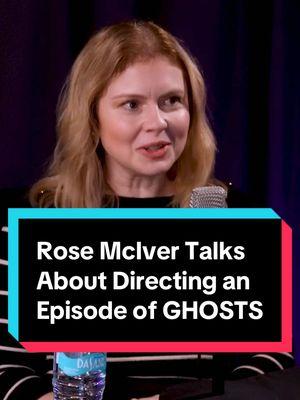 Cannot wait to see Rose McIver continue to crush it in front of the lens on GHOSTS ... and behind it too! Check out our full Ladies Night chat for more on her experience making her TV directing debut, that brilliant Christmas special possession performance, and so much more on the Collider Ladies Night YouTube channel now! #ghosts #ghostscbs #rosemciver #interview #actor #acting #director #directing #izombie #fyp 