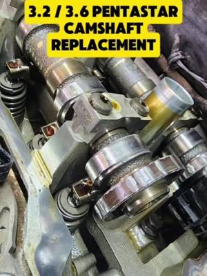 Chrysler 3.2 / 3.6 Pentastar Camshaft & Rocker Arm Replacement! . . . . . . . #mechaniclife #carguy #howto #tipsandtricks #robthemechanic #chrysler #dodge #jeep #ram #liftertick #rockerarm #camshaft #pentastartick #fyp #repair 