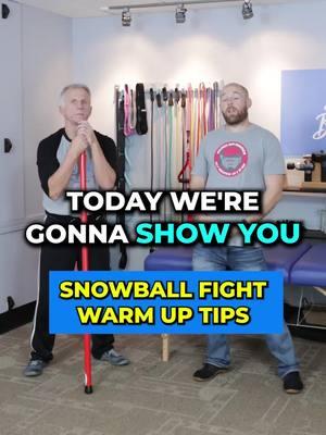 Snowball Fight Warm-Up Tips #WinterVibes #warmup #stretchingexercises #bobandbrad #fitness