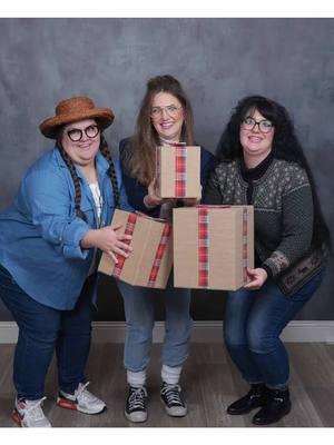 It’s to make up for all the times we didn’t want to take pictures growing up. #awkwardfamilyphotos #christmasprank #siblingchristmas 