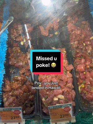 Crying inside  #poke #foodland #hawaii #maui 