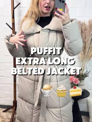 PUFFIT EXTRA LONG BELTED JACKET🥳🥳#tiktokholidays #puffit #PufferSeason #winterfashion #gogg #pufferjacket #tiktokholidayhaul #perfectday #christmas #waterrepellent #winteroutfit #winterjacket #puffervest #brandselect #falloutfits #merrychristmas #december #puffitusa 