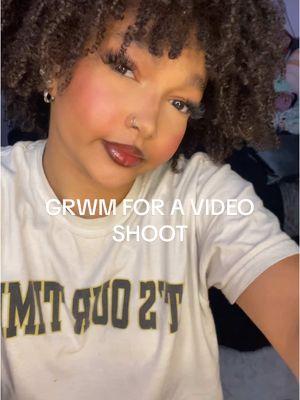 GRWM for a video shoot for nationals #makeup #grwm #MakeupRoutine #danceteam #almostnationals #turnup #fyp #blowup #viralvideo 