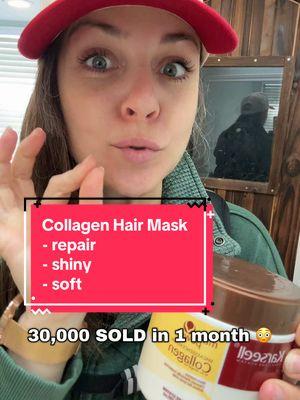 Collagen Hair Mask ✨Change your hair! Silky, shiny, healthy ✨✨✨  #collagenhairmask #hairmask #shinyhair #silkyhair #hairrepair #healthyhair #collagenhairtreatment  #frizzyhair #softhair #macacollagenhair #keraseell #shinyhairtips #hairrepairmask #fashionlookbook  #newyearnewaura #mademyyear #haircare #haircareroutine #thickhair  