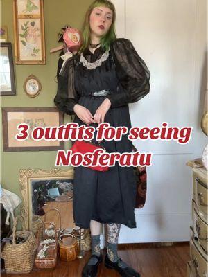 From vintage to entirely antique🖤 #nosferatu2024 #nosferatu #nosferatumovie #victorian #victorianfashion #victorianera #victoriangoth #victorianclothing #vintagefashion #antiqueclothing #oddity #odditytok #dollcore #mourningjewelry #victorianmourning #vampiregirl 