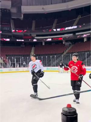 This is our kind of ASMR. 🔊#njdevils #devils #video #asmr #asmrvideo #morningskate #newark #sound #jackhughes #timomeier #noesen #paulcotter 