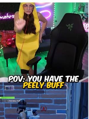 Peely buff in Fortnite is OP #fortnite #peely #cosplay #GamingOnTikTok #fypシ 