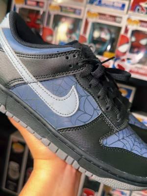 Favorite shoe of the year 🖤🕷️🕸️ #spiderman #blackspiderman #nike #nikedunk #shoes #symbiotespiderman #symbiote #fypシ #viraltiktok #spidermandunk #fyp #foryoupage 