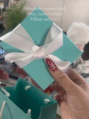 A luxury haul from me to me 🥂 affordable items from Dior, Louis Vuitton, and Tiffany and Co. in case you are looking to spend your Christmas money on something nice 🎀 costume jewelry from luxury stores is always more affordable than fine jewelry and it’s still gorgeous. Plus, the packaging 😍 #affordableluxury #luxuryunboxing #diorjewelry #jewelryhaul #tiffanyandco #tiffanyunboxing #returntotiffany #tiffanyandcounboxing #whatigotforchristmas #lvunboxing #affordablejewelry #luxurycloset #luxuryfinds 