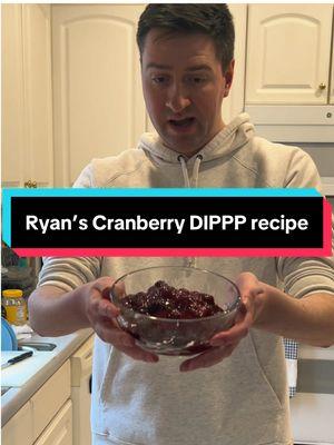 Ryan’s recipe for his infamous Christmas Day Cranberry DiPPP! #fyp #viral #Siblings #autismacceptance #tacobellqween #fypシ 