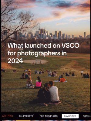 Take a look back at the editing tools, exposure opportunities, and more that helped photographers make it in 2024 with Zach from the VSCO team. What are you hoping to see from VSCO in 2025? #vscocam #vsco #photography #photographersoftiktok #photographers #photographytiktok #photographyjobs #vscoedit #vscopreset #photolicensing #2024recap #my2024 #2024season #photoediting #photographycommunity 