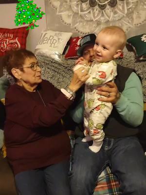 At Tony's grandma's house on Christmas Eve🎄❤️ #fyp #family #MomsofTikTok #fypシ #baby #mom #dadsoftiktok #grandma #dad #mama #foryoupage #babyboy #son #momlife #merrychristmas #Love #happy #foryourpage #christmas #10monthsold #dayinmylife #blessed #cola #firstchristmas #firsttimemom #tony #cat @Cat and Tony 2.0 