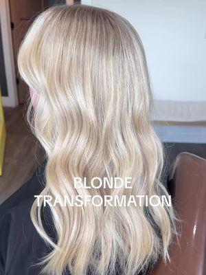 BLONDE TRANSFORMATION  Formula: Redken Shades EQ 10G 10P  @uberliss Bond Healing Leave In spray to protect and repair my clients hair  #uberliss #uberlisspartner #redkenshadeseq #redkenobsessed #schwarzkopf #blondme #behindthechair #haireducation #haireducator #hairreels #haireducation #hairtransformation 