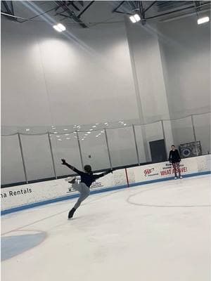 slow mo axel 🎥: @Ian #figureskating #IceSkating #psu #pennstate #pegulaicearena #fyp #edeaskates #avask8 #axel #doubleaxel #athlete #collegeathlete #iceskater #figureskater 