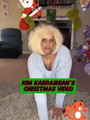 Ummm I’m not sure what I just watched… 🎄😂 #funny #lolove #kimkardashian #santababy 