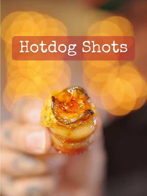 𝙃𝙊𝙏𝘿𝙊𝙂 𝙎𝙃𝙊𝙏𝙎  There are Pig Shots, and then there are these. Similar concept, but this time using Dietz & Watson Spicy Dogs to add an extra kick of heat. Topped with a deliciously sweet maple sriracha glaze, these shots are a winning combination of bold flavors. I teamed up with Dietz & Watson to bring you these Highly recommend snack for your next game-day feast! 𝙄𝙣𝙜𝙧𝙚𝙙𝙞𝙚𝙣𝙩𝙨: 	•	@dietzandwatson Beef Hot Dietz Dogs 	•	1 cup @dietzandwatson Colby Jack Cheese, shredded 	•	Bacon strips, cut in half 	•	1/2 block cream cheese 	•	1 tbsp spicy BBQ rub 	•	1 tbsp sriracha sauce 	•	2 jalapeños, sliced 	•	Toothpicks Sriracha Maple Glaze: 	•	1 tbsp brown sugar 	•	2 tbsp real maple syrup 	•	2 tbsp sriracha 𝙄𝙣𝙨𝙩𝙧𝙪𝙘𝙩𝙞𝙤𝙣𝙨: 	1.	Slice @dietzandwatson Dogs into 1/2-inch slices. 	2.	Cut bacon strips in half. 	3.	Shred @dietzandwatson Colby Jack cheese. 	4.	Wrap each hot dog slice with a half strip of bacon, forming a cup, and secure with a toothpick. 	5.	In a small bowl, mix cream cheese, shredded cheese, BBQ rub, and sriracha until well combined. Transfer the mixture to a ziplock bag and snip off one corner. 	6.	Pipe the mixture into the bacon-wrapped cups, then top each with a jalapeño slice. 	7.	Place the cups on a wire rack or a parchment-lined baking sheet. 	8.	Smoke at 300°F for 45 minutes. 	9.	After 45 minutes, brush with the sriracha maple glaze and return to the smoker for an additional 5 minutes. 	10.	Remove, let cool, and enjoy! #dietzandwatson #hotdogshots #appetizers #gamedayfood #tftibbq