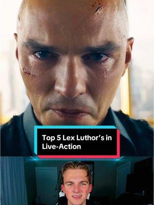 Top 5 Lex Luthor’s in Live-Action #superman#jamesgunn#dc#dcuniverse#dccomics#davidcorenswet#lexluthor#jenks 