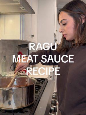 I used to think this was complicated & I was always afraid to make it, but it is so aimple and SO delicious. I made this ragu for a lasagna I was making (recipe for that will be up later). #ragu #meatsauce #sauce #homemadesauce #homemade #italian #italianfood #italiancooking #cooking #Recipe #italianrecipe 