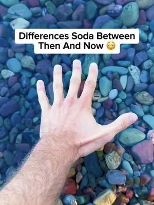 Differences Soda Between Then And Now 😳 #soda #difference #thenandnow #cocacola #pepsi #7up #fanta #mountaindew #drpepper #bigred #gatoradezero #awcreamsoda #ourplanet95 #foryou 