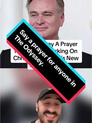 Christopher Nolan is about to conjure up something terrifying. #movies #films #filmtok #movietok #christophernolan #christophernolanfilm #theodysseymovie 
