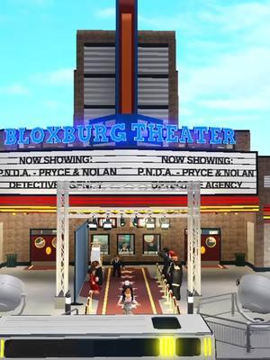 New Bloxburg Movie Theater Update! #bloxburg #bloxburgupdate #bloxburgmovie