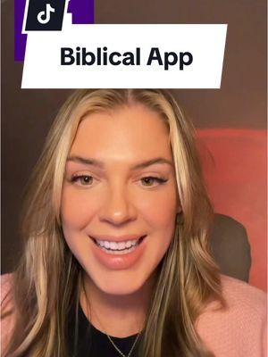 I’ve been loving the Biblical app for daily verses! Download the Biblical app now! ❤️ #fyp #biblicalapp #christianapp 