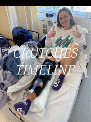 Replying to @Alexa Kerridge sending you all the love before your upcoming surgery! You're going to spend every day of 2025 getting stronger. So proud of you!! #tornacl #aclsurgery #aclrecovery #aclrehab #acl #fypシ #crutches #kneesurgery 