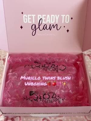 Murillo twins volume 2 x beauty creations blush unboxing 🍓🍎🎀✨@MUAHBRIBRI @Onlybrittany @Beauty Creations Cosmetics #beautycreations #murillotwins #blushsticks #pinkblush #makeup #🎀 #christmashaul 