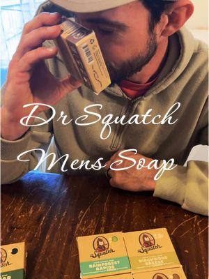 #drsquatch #drsquatchsoap #soap #soaptok #CleanTok #mensproducts #giftsforhim #newyear #newyearnewme @Dr squatch 🧼 