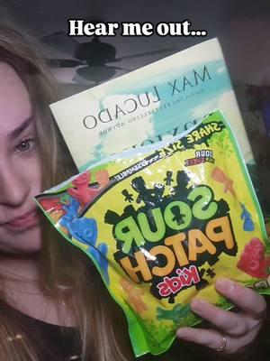 Sour candy can help to kind of distract your brain from whatever your having an anxiety attack over. It's almost like your brain goes, "one crisis at a time" and it can help lift the panic fog from your brain and help you regain some control. Personally, I love this tip, I find it helps me in the moment and I'll usually pair it with some hot calming tea like Chamomile or the "Sleepytime" tea by Celestial Seasons. I like to focus my mind on what I'm grateful for while I drink my tea, as well as focusing on praying for my friends and family. The book in the video is called "Anxious for Nothing" and it is written by Max Lucado.  I love, love, LOVE this book to pieces. I have read it a few times, and it really helped me through a troubled time a few years back. Frankly, anything by Max seems to do the trick for me, but that book in particular, in relation to anxiety, is such a winner. Stay blessed y'all! And remember Deuteronomy 31:8 🤍 #anxiety #anxietyhack #anxietyrelief #anxietycheck #anxietyattack #christianity  #sourpatchkids #maxlucado #anxiousfornothing 